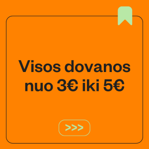 Visos dovanos nuo 3€ iki 5€