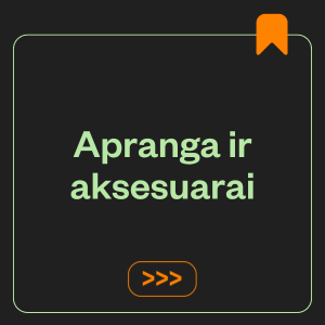 Apranga ir aksesuarai