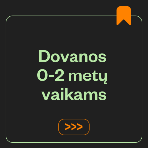 Dovanos 0-2 metų vaikams