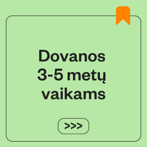Dovanos 3-5 metų vaikams