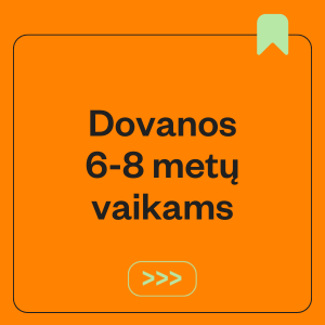 Dovanos 6-8 metų vaikams