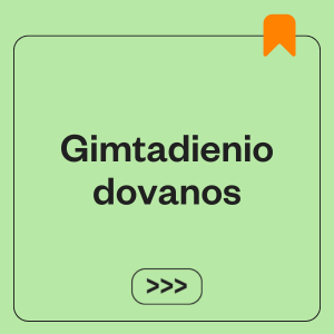 Gimtadienio dovanos