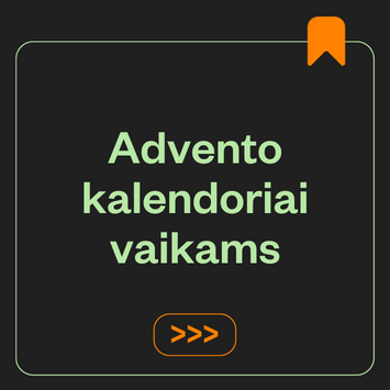 Advento kalendoriai vaikams