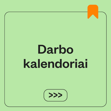 Darbo kalendoriai