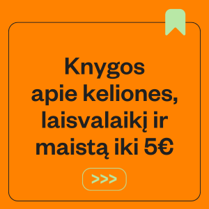 Knygos apie keliones, laisvalaikį ir maistą iki 5 €